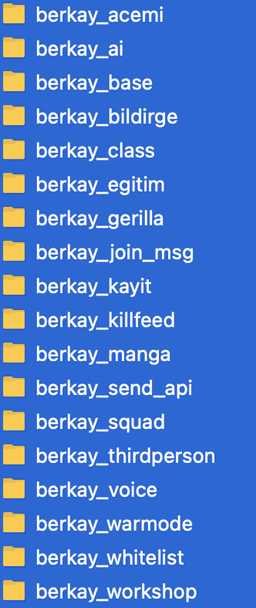 Anka Garry's Mod Servers