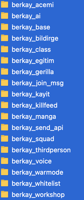 Anka Garry's Mod Servers
