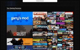 Steam Playtime Panorama