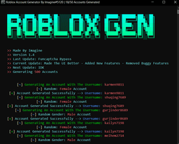 Roblox Account Generator